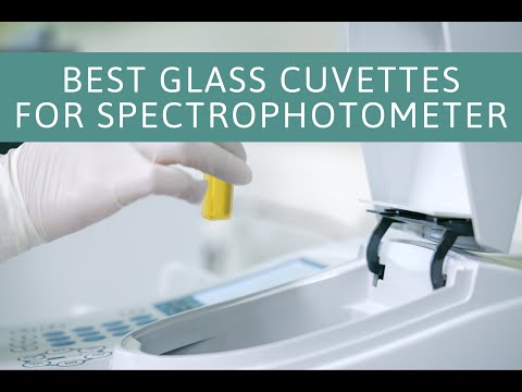 LABART Spectrophotometer Glass Cuvette Pathlength: 10mm Vol: 3.5ml