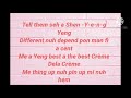 Shenseea Don T Rush Freestyle Lyrics