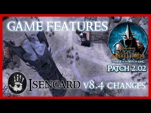 LotR BFME RotWK 2.02v8.4 Isengard #GameFeatures