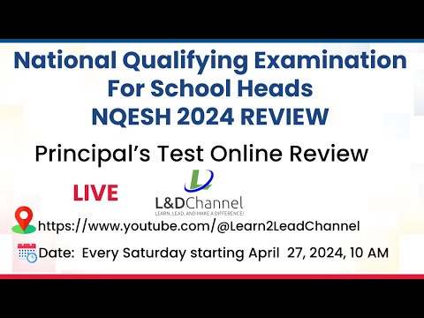 National Qualifying Examination for School Heads Review Part 2