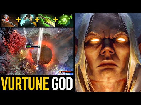 THE MOST IMPRESSIVE COMBO | VURTUNE INVOKER EPIC COMBO REFRESHER + CATACLYSM | Dota 2 Invoker