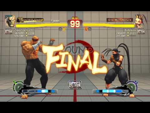 ZiggyStardust83 (Sagat) vs. Bullegula (Ibuki) - USF4