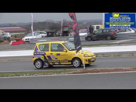 3. runda 2Brally Królewski Summer Cup. 2017.11.19. Krzysztof Sadowski - Fiat SC.