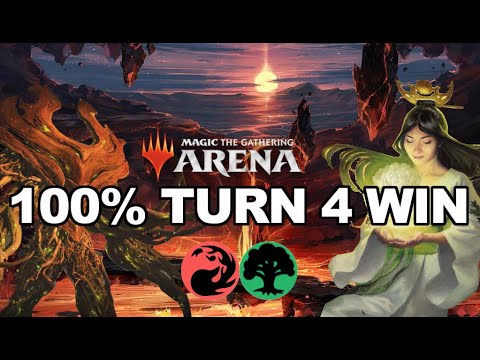 Landfall Is Still OVERPOWERED 💀 - Gruul Green/Red - MTG Arena Historic