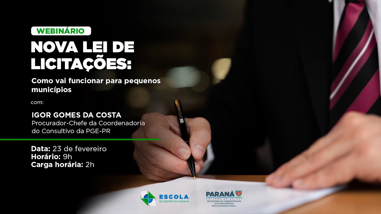 Nova Lei de licitações - como vai funcionar para pequenos municípios