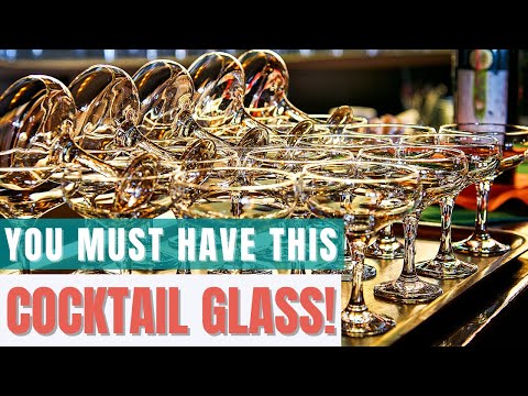 This Cocktail Glass is a Must-Have in Your Home Bar