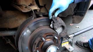Chevy Astro Brake pads rattle - solved