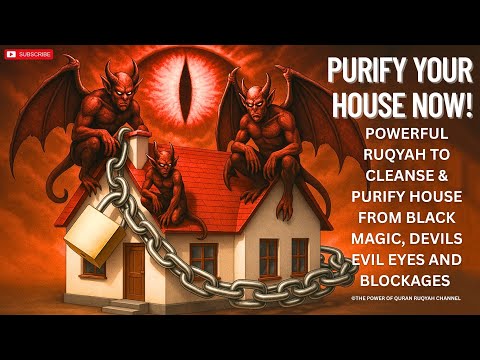 POWERFUL Ruqyah for House Cleansing Purify Home from Black Magic, Devil Jinns, Evil Eyes & Blockages