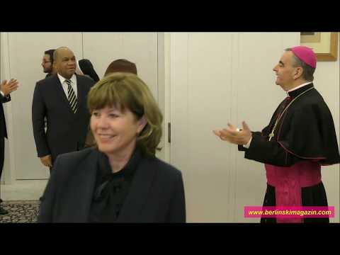 7. prijem nadbiskupa Nikole Eterovića povodom pontifikata pape Franje u Berlinu 2020.