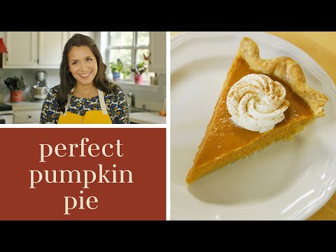 PERFECT Pumpkin Pie | Crispy Crust & Creamy Filling | Thanksgiving Dessert Idea