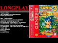 Sonic the Hedgehog 3 [USA] (Sega Genesis) - (Longplay - All Characters | 100% Completion)