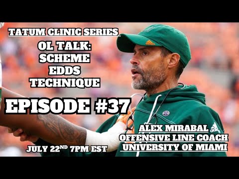 Coach Alex Mirabal - Offensive Line Coach, University of Miami