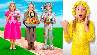 Download lagu Nastya is helping her little friend find a super nanny mp3