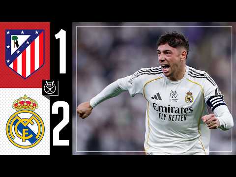 HIGHLIGHTS | Atlético de Madrid 1-2 Real Madrid | Spanish Super Cup