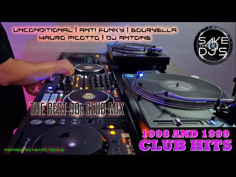 The Best 90s Club Mix | Unconditional | Anti Funky | Gouryella | Mauro Picotto | DJ Antoine