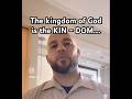 The kingdom of God is the KIN-DOM of God, ￼ it’s all about family ￼!