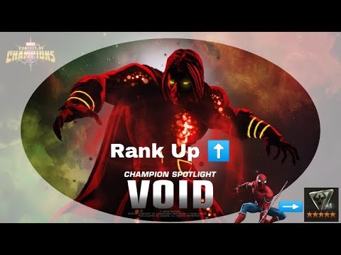 Void Rank UP & spiderman stark enhanced awakened