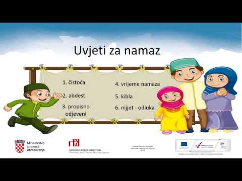 Islamski vjeronauk 4.r OŠ - Moj namaz, evidencija