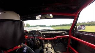 24 Hours of Lemons minor car fire Southern Discomfort 2017