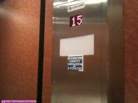 OTIS Elevonic 401 Traction Elevators & 14-15 Shuttle Elevator @ Sussex Centre (East) Mississauga, ON