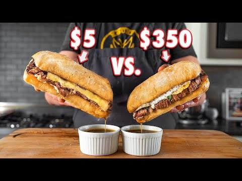 $5 French Dip Vs. $350 French Dip