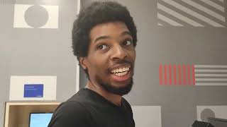 BLACK AMERICAN GOES SHOPPING AT THE MALL IN EGYPT