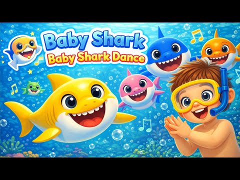 Baby Shark | Baby Shark Dance | Nursery Rhymes & Kids Songs | Shark Song