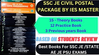 IES Master SSC JE Postal Package Review|SSC JE Best Postal Package|SSC JE Civil Engineering BestBook