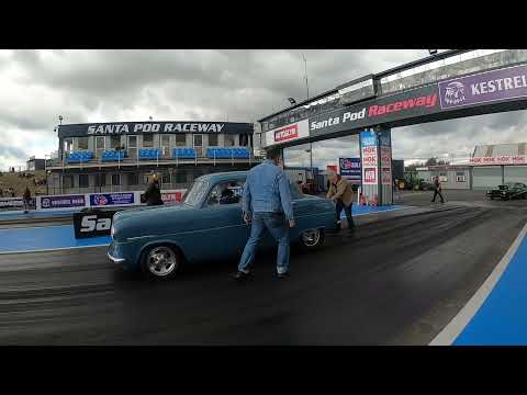 Thumbnail for Mk1 Ford Zephyr 1ST NITROUS PASS - 9 second run by Ford Zephyr
