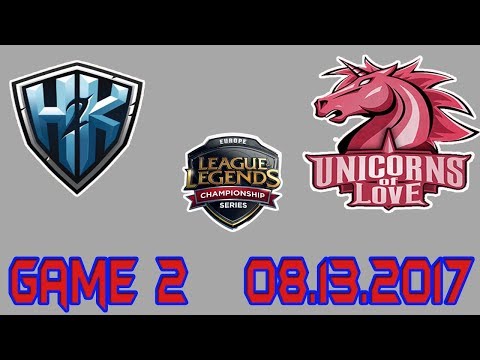 UOL vs H2K game 2 Highlights | EU LCS Summer W10D4 | H2K vs Unicorns of Love