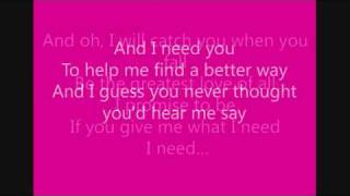 I need love - Laura Pausini (lyrics)