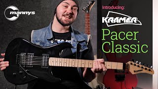 Video thumbnail for Introducing: Kramer's Pacer Classic Guitar - Great Value Rock'n'Roll Workhorse by Mannys Music