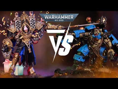 Adepta Sororitas Vs Orks: 2000pts Warhammer 40K Battle Report