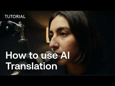 How to translate your video using AI Dubbing and Captions
