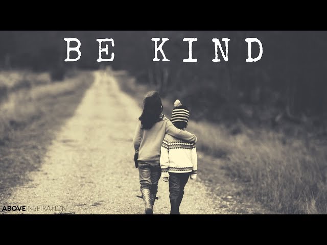 Video Aussprache von be kind in Englisch