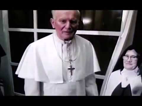 ST  JOHN PAUL II MEETS SISTER LUCIA OF FATIMA 1991