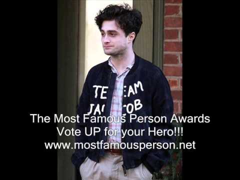 Daniel Radcliffe element song - Most Famous Person Awards