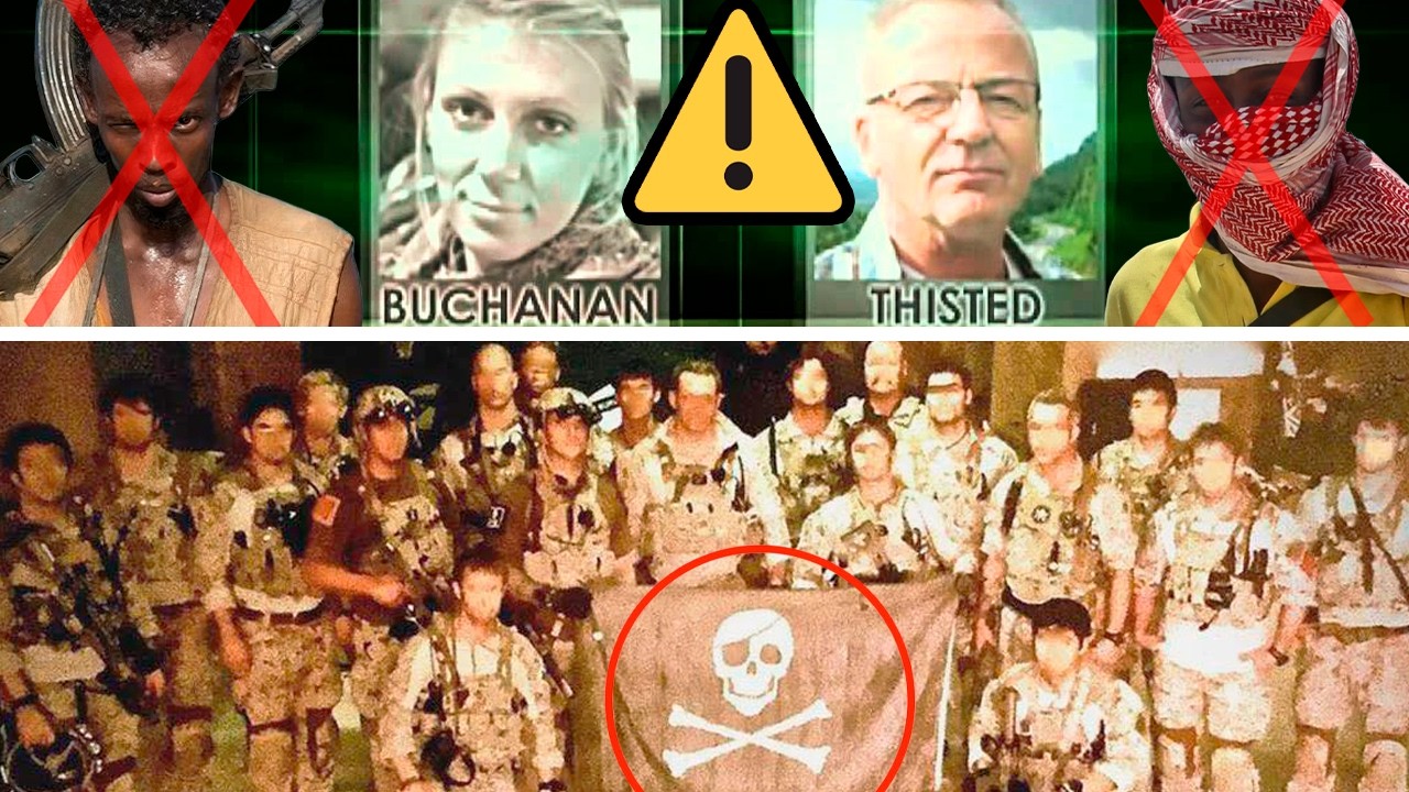 🔵☠️ El RESCATE de JESSICA BUCHANAN de PIRATAS SOMALÍES por el "ESCUADRON AZUL" de DEVGRU ⚠️