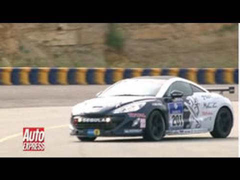 Peugeot RCZ racer hot lap - Auto Express