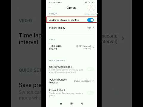 How To Add Time And Date On Photo #shorts #trending