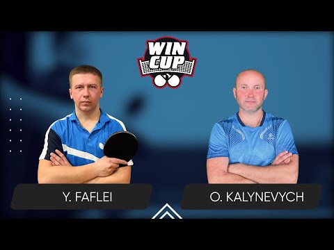 13:15 Yevhenii Faflei - Oleksandr Kalynevych West 2 WIN CUP 09.08.2024 | TableTennis WINCUP