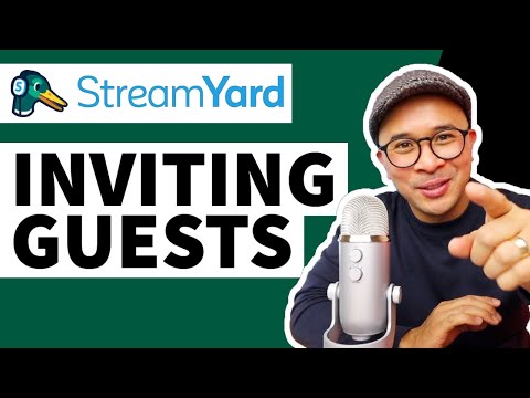 @StreamYard Tutorial: How to Invite Guests to Your Livestreams