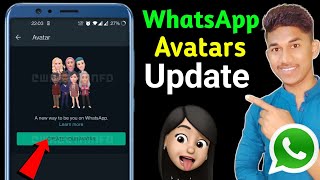 🔴 WhatsApp Update | Whatsapp Avatars Update | WhatsApp Avatar | Avatars Feature on WhatsApp #avatar