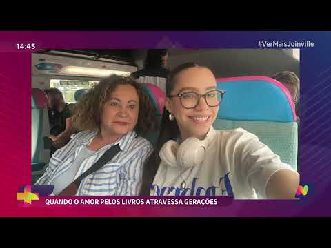 De mãe para filha: amor pelos livros inspira gerações em Joinville