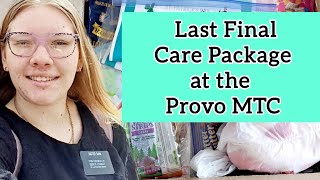 Last Package for Our Missionary Before She left the MTC for the Nevada Reno Mission