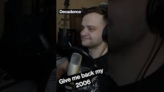 Decadence #singer #metalhead #vocal  #golos #nfs #nfsmostwanted #2006 #disturbed #decadence #cover