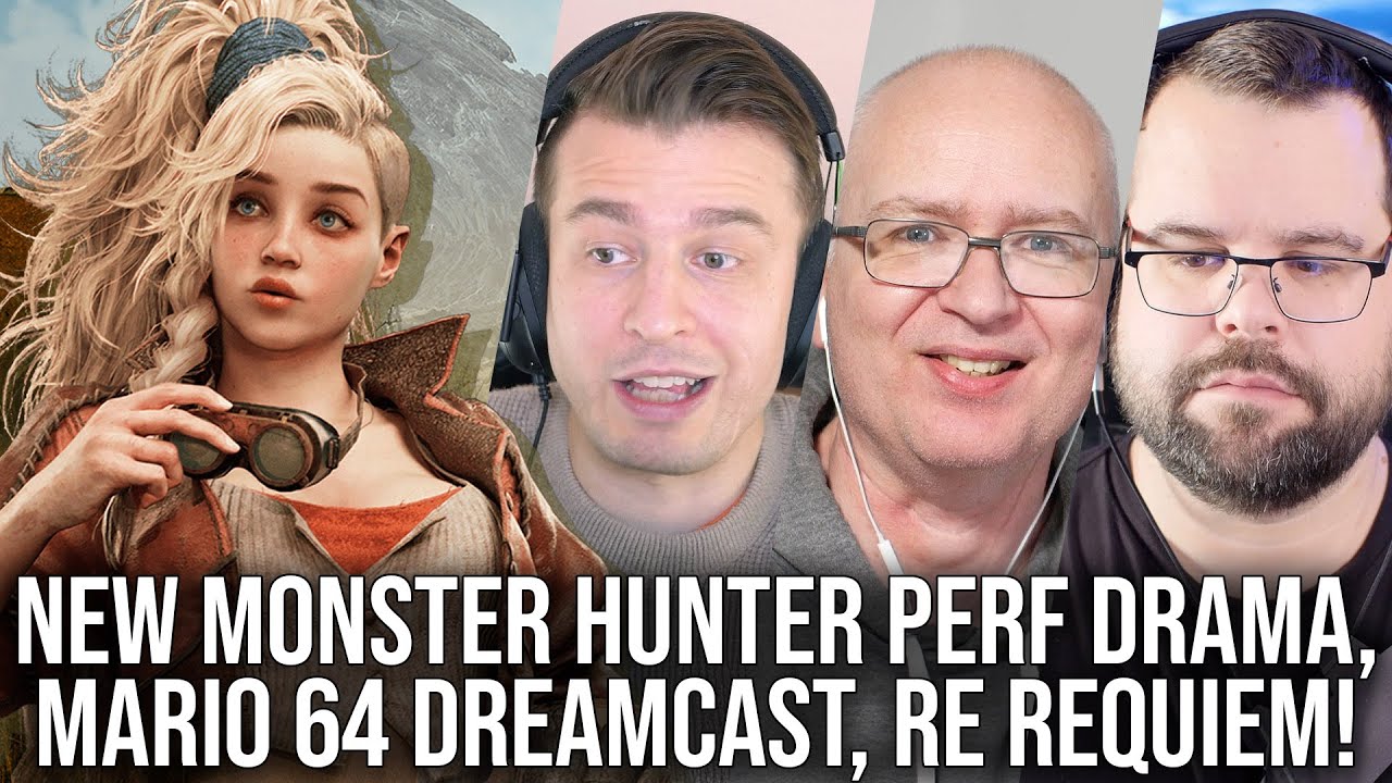DF Direct Weekly #247: Monster Hunter PC Perf Drama, Mario 64 Dreamcast Port, RE Requiem Looks Hot!
