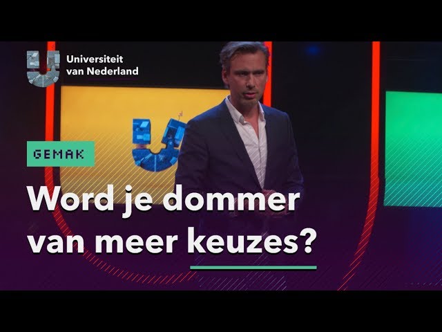 Word je dommer van meer keuzes? | GEMAK