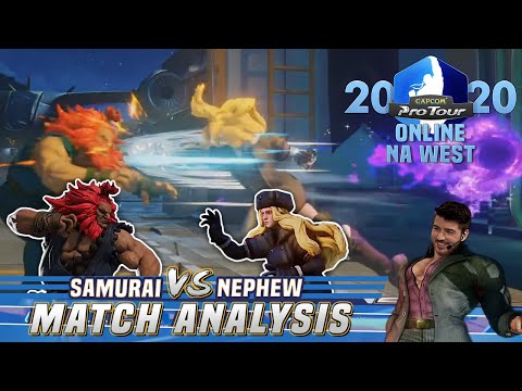 SFV CE Match Analysis: CPT Online NA West 1 GF - Samurai (Akuma) vs. Nephew (Kolin)
