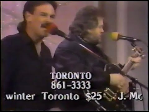 Burton Cummings and Randy Bachman on the Variety Club Telethon 1987